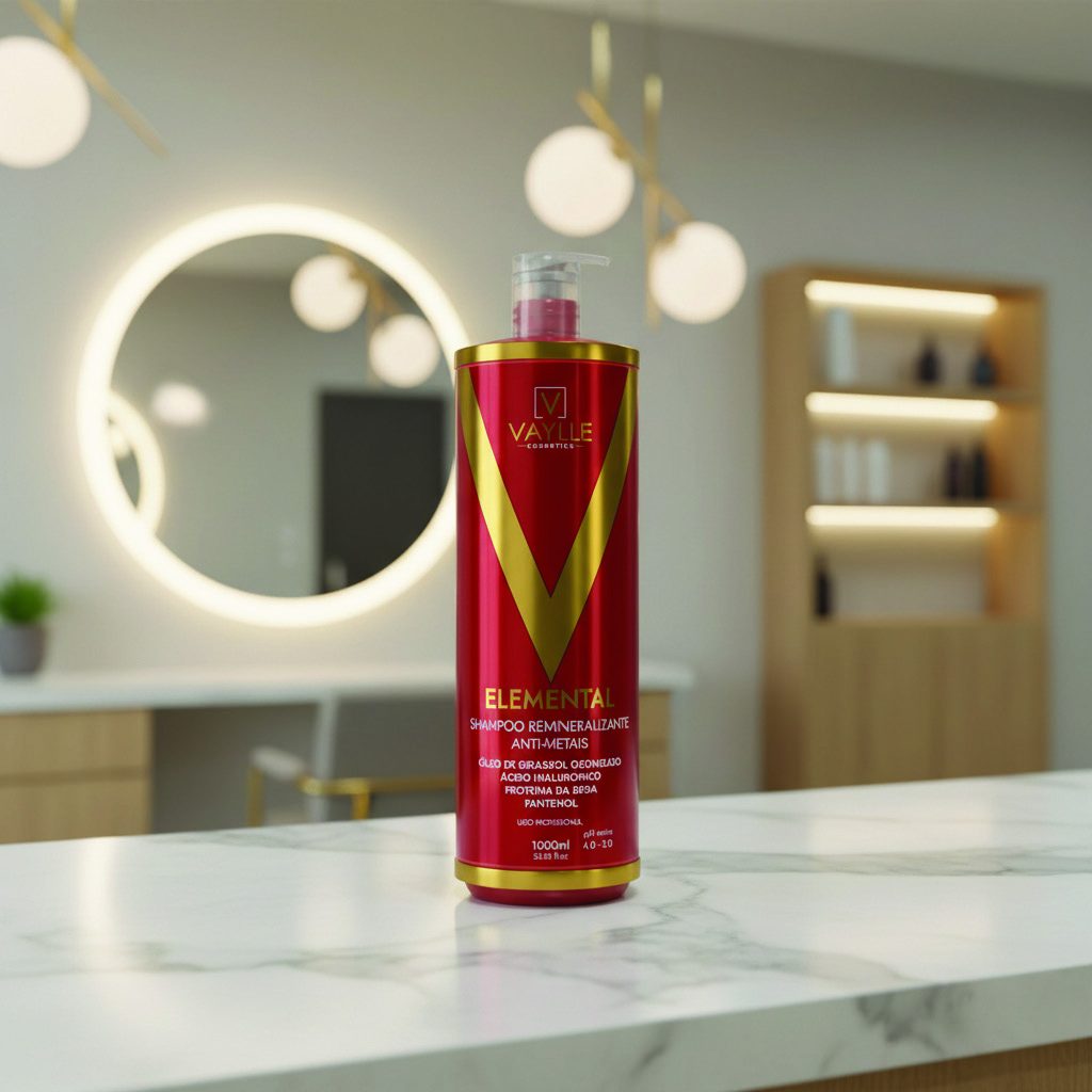 Elemental Shampoo Remineralizante Vaylle Cosmetics